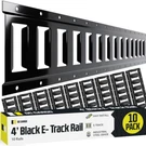 Dc Cargo Track Tie Down Rail Ft. Black/galvanized Steel 2,4,6,8,10 Pack. Fixed Price $159.99.