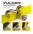Vulcan Classic Car Tie Down - Rolling Idler Three Cleat 120 3,300 Pound. Fixed Price $15.00.