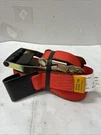 Mytee RS230R Red Ratchet Straps With Hook 3,333 Lbs 1515 Kg. Fixed Price $19.71.
