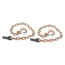 Pack Trailer Safety Chains 21,000 Lbs With Hooks 3/8'' 35' G80 Tow. Fixed Price $28.10.