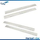 Zinc Plated Steel Track 4 Rails 5 Ft Each Silver For Cargo Trailer Tie Down. Fixed Price $51.68.