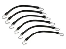(pack Of 6) 15" Black Rubber Tarp Strap For Jb RTS-1015, RTS1015 S-hook Tie Down. Fixed Price $25.99.