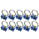 8MILELAKE Single Stud L-track Fitting With Round Ring 10 Pack. Fixed Price $26.37.