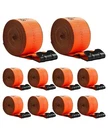 Truck Straps 4 X 30 Heavy Duty Tie Down 000LBS Wll Pack Orange Vevor Flat. Fixed Price $154.99.