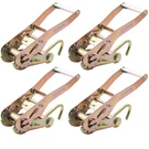 Bxr Ratchet With Wire Hook, Double Locking Tie Down 4 Pack. Fixed Price $49.99.