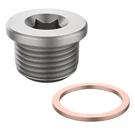 Oxygen Sensor Plug Stainless Steel M18 1.5 Metric Threading With Copper Washer. Fixed Price $9.99.