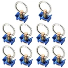 Atpeam Single Stud L-track Fitting With Round Ring Pack Of 10 Stainless Ste.... Fixed Price $20.87.