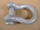Cm Columbus Mckinnon Usa 1-1/8" Shackle W/ Cotter Pin , Wll 13-1/2 Ton. Fixed Price $54.99.