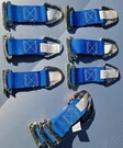 2" X 6" Kinedyne E-track E-fitting Rope Tie-down/tie-off Straps W/d-ring #660001. Fixed Price $7.50.