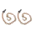 Pack Trailer Safety Chains With Hooks 3/8'' 35' 21,000 Lbs G80 Tow. Fixed Price $28.20.