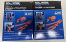 Lifting Forearm 2PK/4STRAPS Adjustable Moving System Orange 9' X 3" 700LB. Fixed Price $15.00.