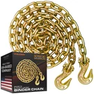 Vulcan G70 Binder Chain - Grab Hooks 5/16" X 25' 4700 Lbs Swl. Fixed Price $92.99.