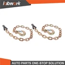 Labwork Pcs Trailer Safety Chains With Hooks 3/8'' 35' G80 Tow 21000 Lbs. Fixed Price $28.06.