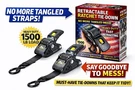 2 Inch Seatbelt Heavy Duty Grade Retractable Ratchet Straps 3300LB Tie Downs. Fixed Price $28.00.
