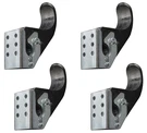 4PK 6" Rubber Upright Tarp Stop Kit W/ Easy Bracket For Roll Systems. Fixed Price $118.29.