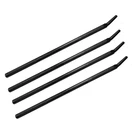 4 Pack Black Coated 32" Standard Winch Bar For Flatbed Trailer Tie Down Strap. Fixed Price $89.87.
