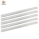 Piece 5' Galvanized Track Rail Set Silver Finish Fit For Rvs Campers Trucks. Fixed Price $67.73.