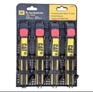 Caterpillar 4PC Cam Buckle Tie Down Set 6FT X 1" - 980178IA New. Fixed Price $35.99.