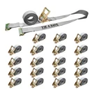 20 Pack 2" X 16' E-track Ratchet Tie Down Strap Truck Trailer Enclosed Cargo Van. Fixed Price $218.56.