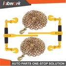 Labwork Pcs G80 Chain Bundle Kit 5/16"-3/8" Ratchet Binder 7100LB W/20FT. Fixed Price $103.07.