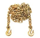 3/8'' X 20' Transport Binder Chain W/ Grab Hooks Grade 70 Tie Down (bulk 10 Pcs). Fixed Price $821.08.