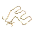Hook Chain 5/16" 8' Tow With 15" Jrt G70 Grab 4700LBS G80. Fixed Price $31.89.