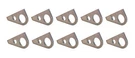 Allstar Performance ALL60075-10 Tie Down Chassis Rings 10PK. Fixed Price $54.99.