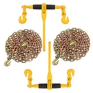 Pcs G80 Chain And Bundle Kit 5/16"-3/8" Ratchet Binder 7100LBS With 20FT. Fixed Price $103.79.