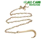 5/16IN X 10FT G80 Chain J Hook G70 Grapple Load 4700LBS. Fixed Price $44.84.