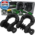 Rhino Usa Ring Shackles 2-PACK 41850LB Break Strength Heavy Duty 3/4 Clevis. Fixed Price $49.54.