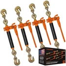 Vulcan Folding Handle Load Binder (four Pack) With 2 Grab Hooks - Ratchet Sty.... Fixed Price $279.89.