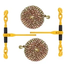 Pcs Chain And Bundle Kit With 20FT Ratchet Binder 7100LBS G80 5/16"-3/8". Fixed Price $104.40.