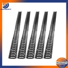 5 Pack 8 Foot Black Track Rails, Powder Coated For Long Cargo Trailer Tie Down. Fixed Price $129.12.