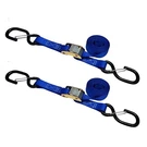 2 Pack 1" X 6' Cam Buckle Tie Down Strap W/ Hook For Boat Motorcycle Bike. Fixed Price $14.36.