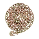 5/16" 12' Chain Transport Binder G70 Grade Truck 4700 Lbs With Grab Hooks. Fixed Price $32.32.