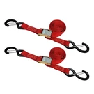 2 Pack 1" X 6' Cam Buckle Tie Down Strap W/ Hook For Boat Motorcycle Bike. Fixed Price $14.36.