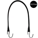 (100) 21" Rubber Straps Heavy Duty W/ Hooks Natural Fasten Bungee Cord. Fixed Price $135.78.