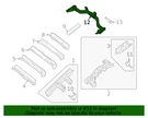 New Genuine Nissan Member Assy-hitch 511706TA0A / 51170-6TA0A Oe. Fixed Price $420.96.