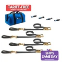 Macs Tie-downs 511218, Kit Direct Hook & 4-24IN Axle Straps Performa. Fixed Price $335.53.