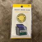 Reese's Book Club Enamel Pack-two Pins 2 Lot Set New. Fixed Price $5.94.