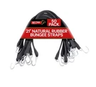 21" Natural Rubber Tarp Bungee Straps Crimped Hooks -50 Pack. Fixed Price $76.89.