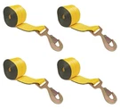 4PK 2"X27' Winch Straps W/flat Snap Hook For Flatbed Utility Trailer 3333LBS Wll. Fixed Price $54.99.