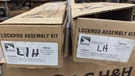Pair Lockrod Door Handle Power Brace Galvanized Trailer Kits P50165 P50155. Fixed Price $89.00.