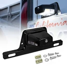 1/2SET Black Dc Dot Led Bracket-mount For Trailer Utv Atv License Plate Light Us. Fixed Price $15.19.