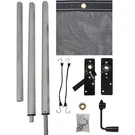 Buyers Products, DTR5511, Aluminum Tarp System With Mesh 5-1/3 X 11-1/2 Ft. Fixed Price $169.98.
