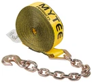 2 In. X 30 Ft. Winch Strap With Chain Anchor. Fixed Price $17.49.
