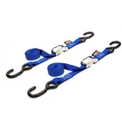 Powertye Tie-down Cam S-hook 1"X5.5' Blue Pair 22263. Fixed Price $35.70.