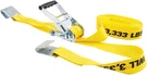X 27 Heavy Duty Ratchet Tie-down With Flat Hooks 3,333 Lbs. Working Load. Fixed Price $36.99.