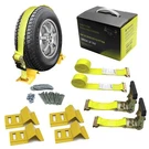 Indusafe Wheel Chock Strap Kit Trailer Tie Down System For Atv Utv Mower Bs 3000. Fixed Price $47.99.