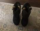 Otbt Black Arvin Wedge Women Ankle Boots Booties Fur Fold-over Strap 6. Fixed Price $20.00.